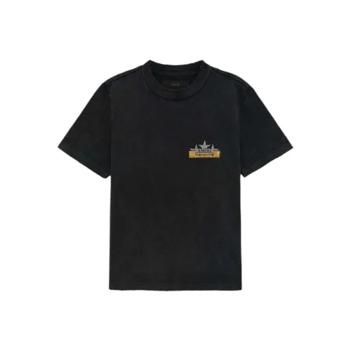 AMIRI Early Spring Collection T-Shirt Женская Черная