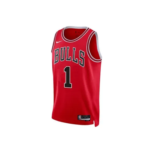 Nike Баскетбольная Джерси Мужская Красная