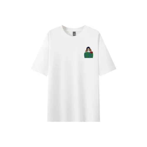 ZUOLANGGENU T-Shirt Унисекс Белый