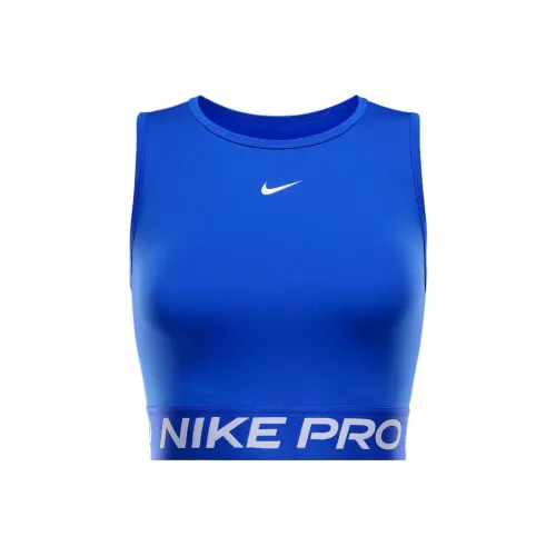 nike Pro Майка Женская Королевский Синий