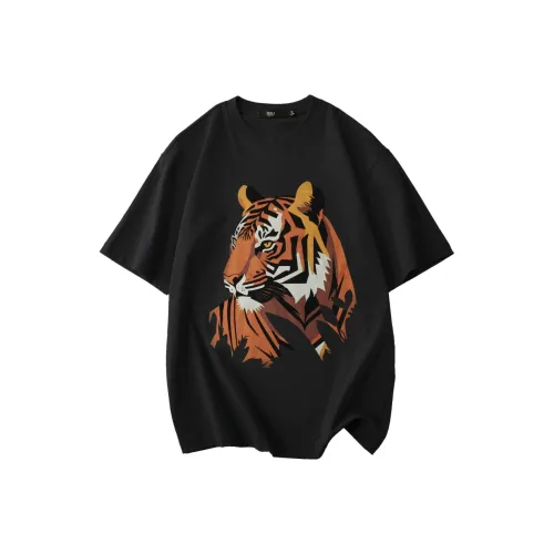 Pin Li Черные Мужские T-Рубашки