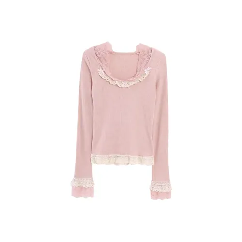 SYEEE WITH U Длинный рукав Т-рубашка Женская