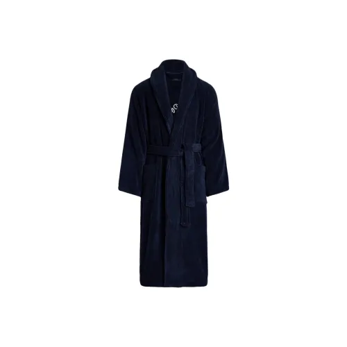 Polo Ralph Lauren Банные халаты Мужской Морской стиль Морской синий