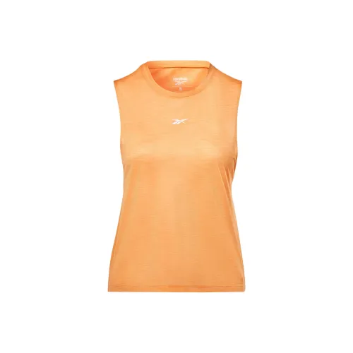 Reebok Workout Майка Женская Абрикосово-желтая