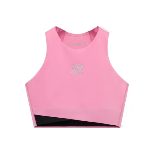 LOEWE x On SS24 Майка Женская Розовая