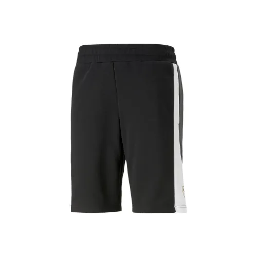 PUMA x KING TOP Коллаборация Топ Football Sweat Shorts Мужские Спортивные шорты Черные