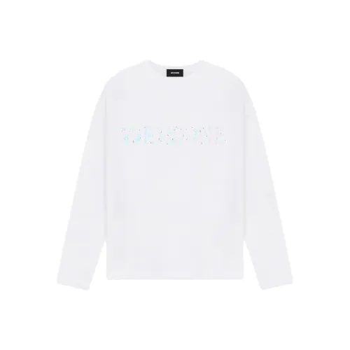 WE11DONE Т-рубашка с оборванным рукавом унисекс белый