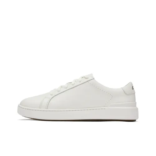 Clarks Скейтборд Кроссовки Низкие Белые 261852447 Мужские