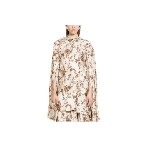 UMA WANG Бежевые Женские Т-рубашки