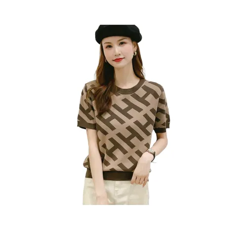 X MOOM Кофе Женские Футболки