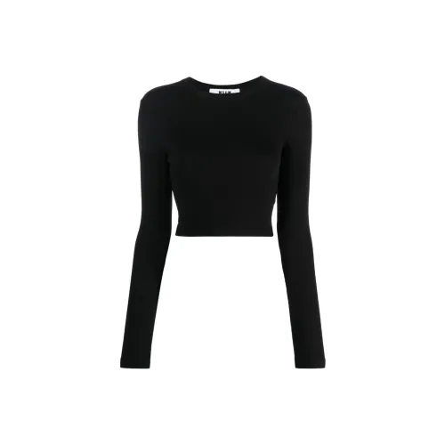 MSGM Черные Женские T-рубашки