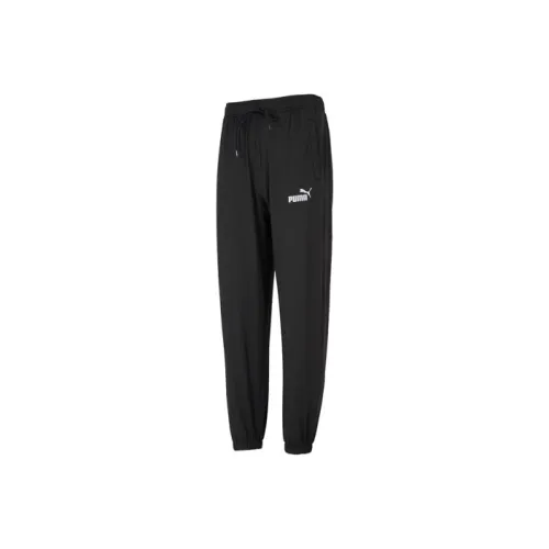 PUMA Черные Унисекс Спортивные Брюки