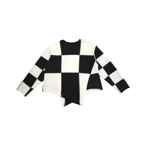 IMAKOKONI Черный/Белый Женские Короткие Топы