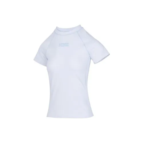 Nike Рукав реглан T-рубашка Женская Белая