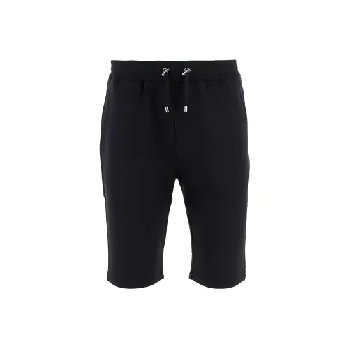 BALMAIN Мужские спортивные шорты черного цвета