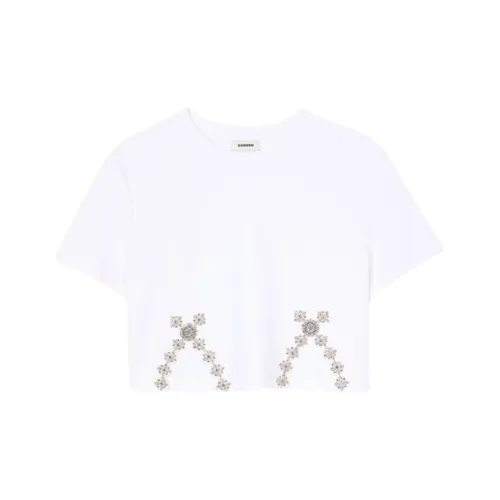 SANDRO Белые Женские Рубашки T