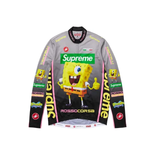 Supreme Sponge Baby Collaboration Велосипедная одежда Унисекс
