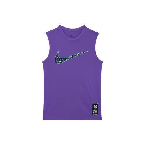 Nike Soulful Фиолетовый Мужская баскетбольная футболка