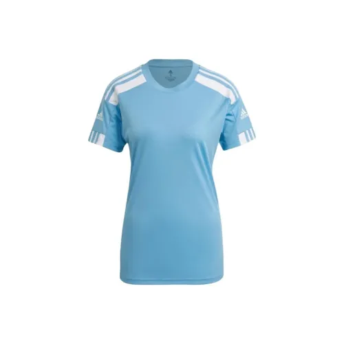 adidas clothing Женские синие футболки