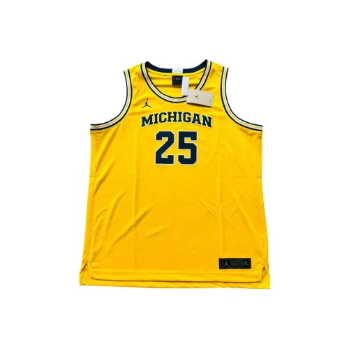 Nike Баскетбольная Джерси Мужская Желтая