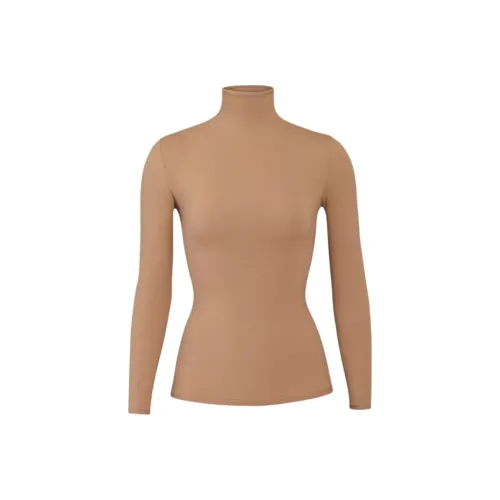 SKIMS T-Shirt Женская Sienna Охра