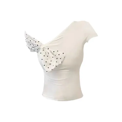 PLAY BUSH T-Рубашка Женская Абрикос