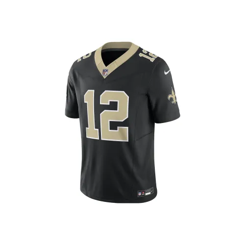 Nike Черная Мужская Футбольная Джерси