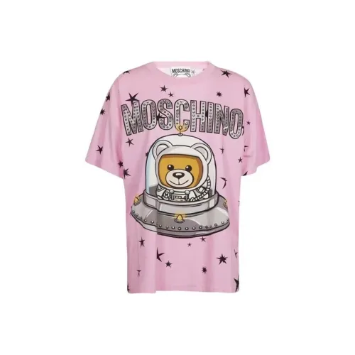 MOSCHINO Розовые Женские Футболки