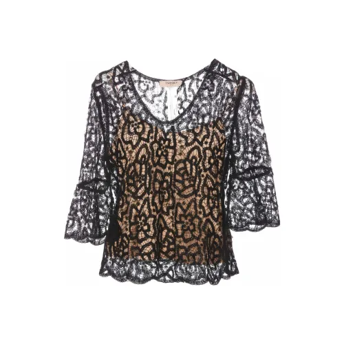 TWINSET Milano T Рубашка Женская Черная