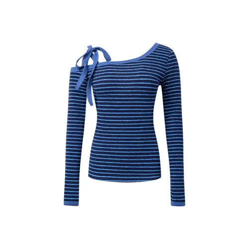 SYEEE WITH U T-Shirt Женская Синяя