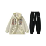 Thickened и с флисовой подкладкой, хаки, стиль позиционирования, комплект