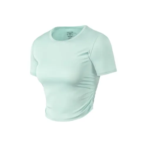 Skechers T-Shirt Женская Порт Серый