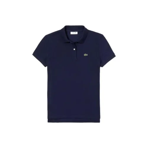 LACOSTE T-рубашка Женская Темно-синяя