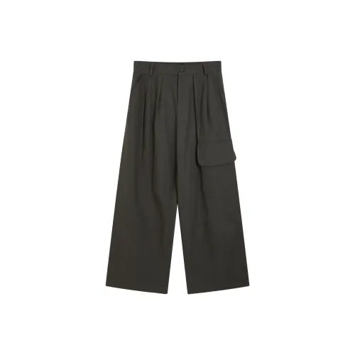 SAME FLOW Повседневные брюки Мужские Железо Серый