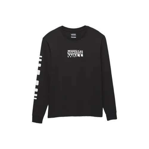 VANS JINX BOYFRIEND Т-рубашка с оборванным рукавом женская черная