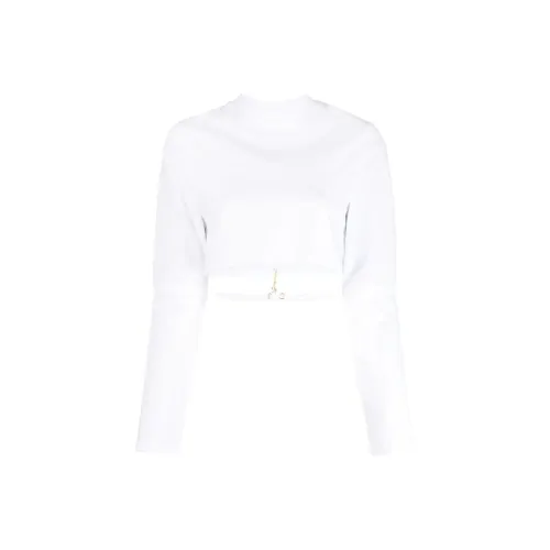 Jacquemus Белый Женские Короткие Топы