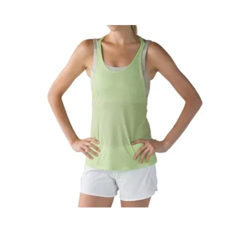 lululemon Майка Женская Изумрудно-Зеленая