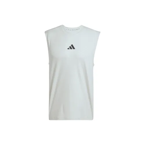 Adidas 3 Stripes Power Майка Мужская Белая