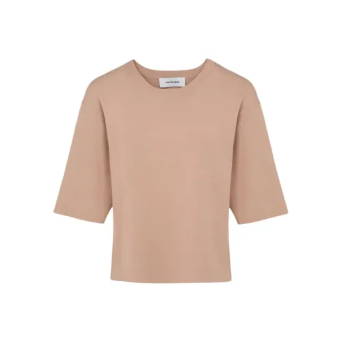Yves Salomon T-рубашка Женская CAMEL