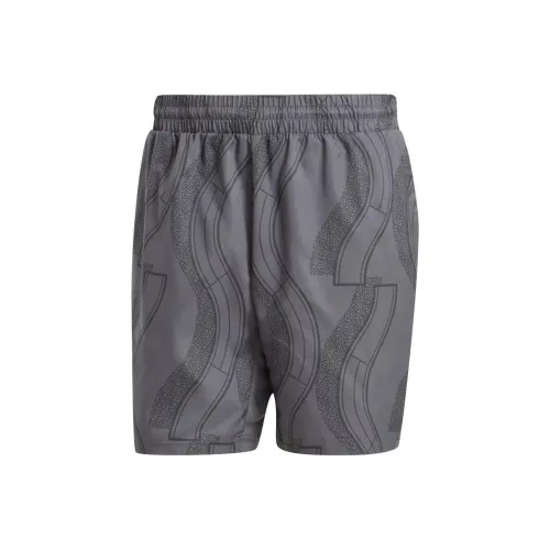 Adidas Club Tennis Graphic Шорты Спортивные шорты Мужские Темно-серый