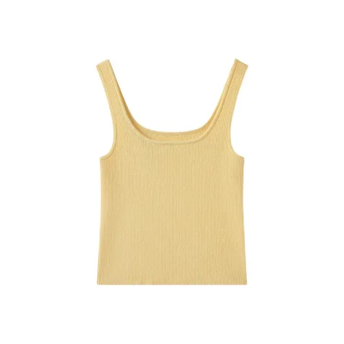 MOPROBABLY Майка Женская Желтая
