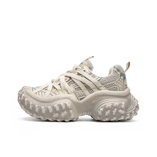 DEFINE CHOICE Устойчивый к истиранию увеличивающий высоту дышащий низкий топ массивные кроссовки женские