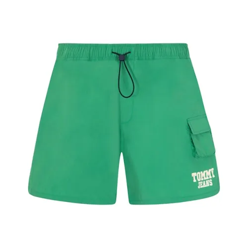 Tommy Hilfiger Зеленые Мужские Спортивные Шорты
