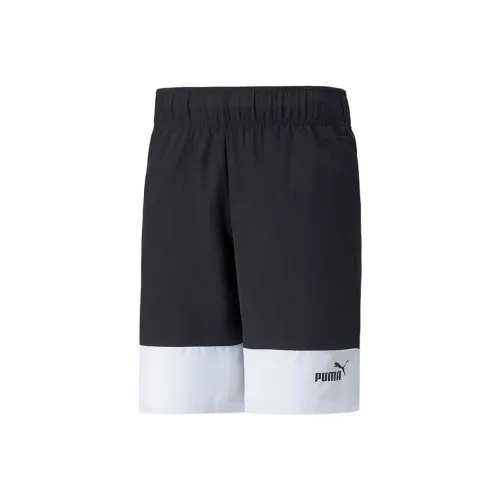 PUMA Мужские спортивные шорты черного цвета
