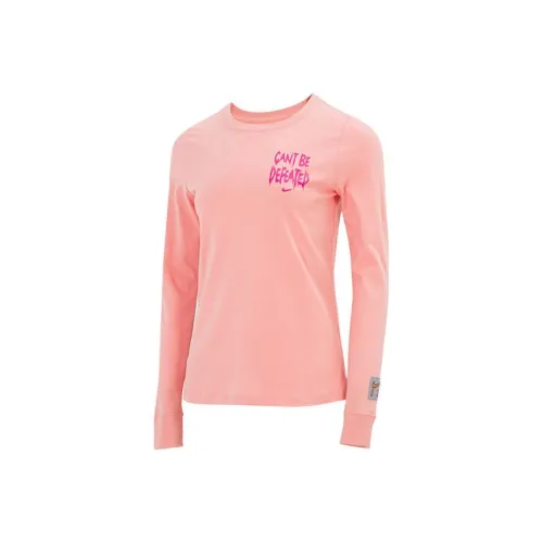 Nike SS22 Комплект с короткими рукавами T-рубашка Женская Светлый Madder Root Коричневый