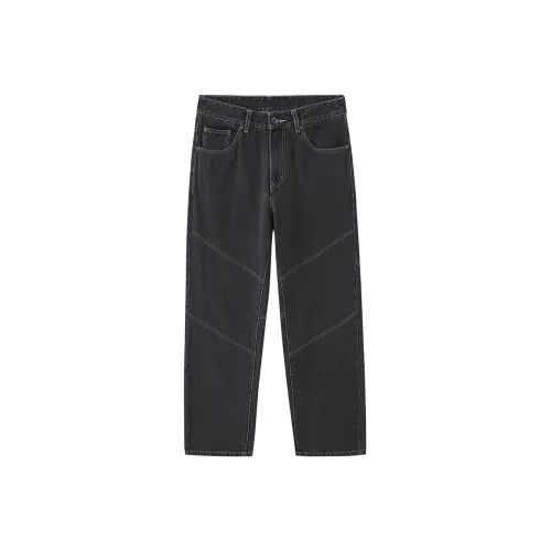 NANS STUDIO Джинсы Мужские Черные Дымчатый Черный