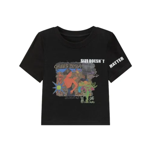 CHUU Лето Прямой крой T-рубашка Женская