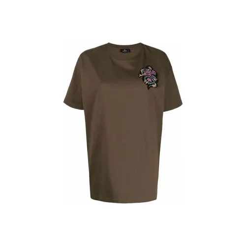 ETRO Зеленые Женские Рубашки T