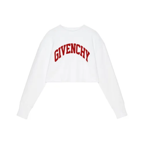 Givenchy Белый Женские Короткие Топы