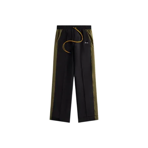 RHUDE Мужские Повседневные Брюки Черные